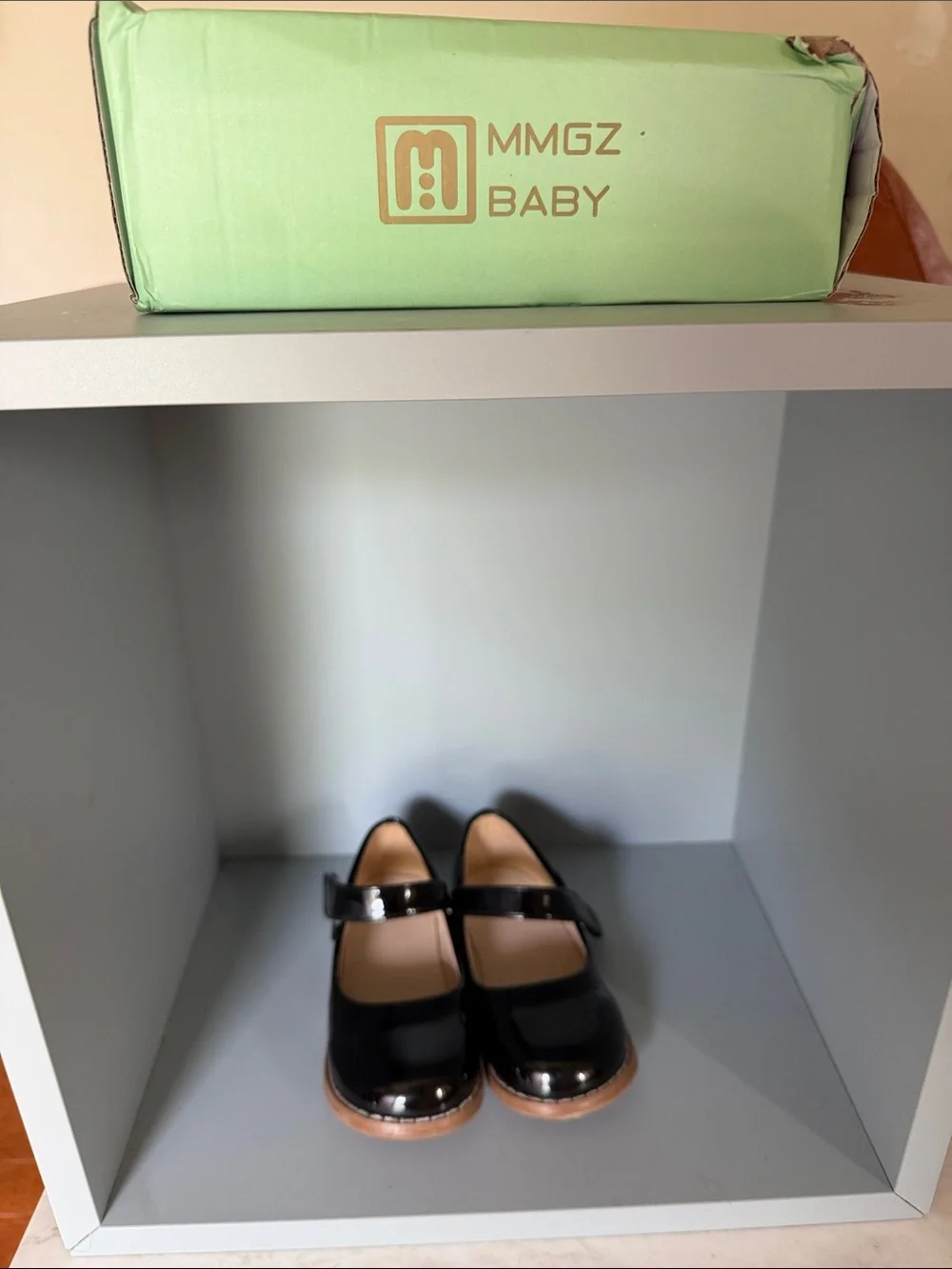 MMGZ Baby Girls' Black Mary Jane Shoes